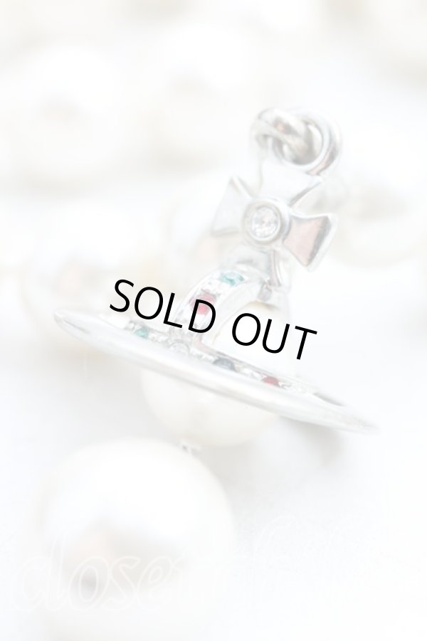 画像3: ヴィヴィアンウエストウッド 中古 / 3連パールドロップチョーカー  シルバー  H-24-10-20-050-nl-OD-ZH (3)