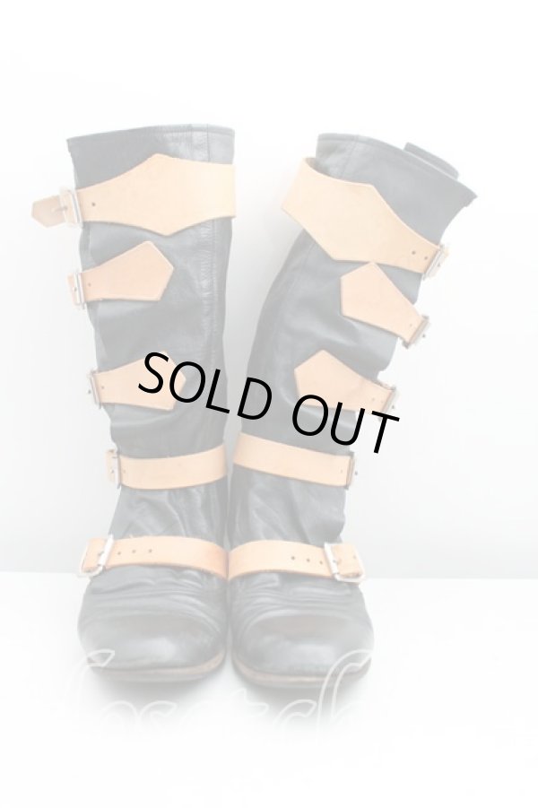 画像2: ヴィヴィアンウエストウッド 中古 / パイレーツブーツ UK5 黒  H-24-10-20-052-sh-IN-ZH (2)