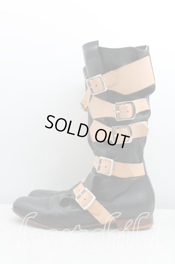 画像3: ヴィヴィアンウエストウッド 中古 / パイレーツブーツ 24 黒  H-24-10-20-053-sh-OD-ZH (3)