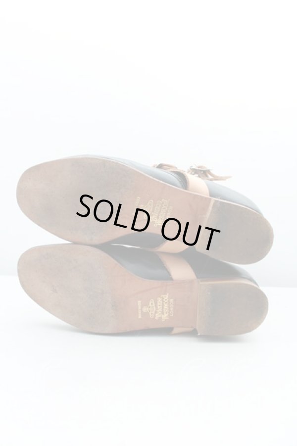 画像5: ヴィヴィアンウエストウッド 中古 / パイレーツブーツ 24 黒  H-24-10-20-053-sh-OD-ZH (5)