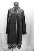 画像3: ヴィヴィアンウエストウッド 中古 / リバティパイピングタータンチェックトレンチコート 00 黒  H-24-10-20-010-co-IN-ZH (3)