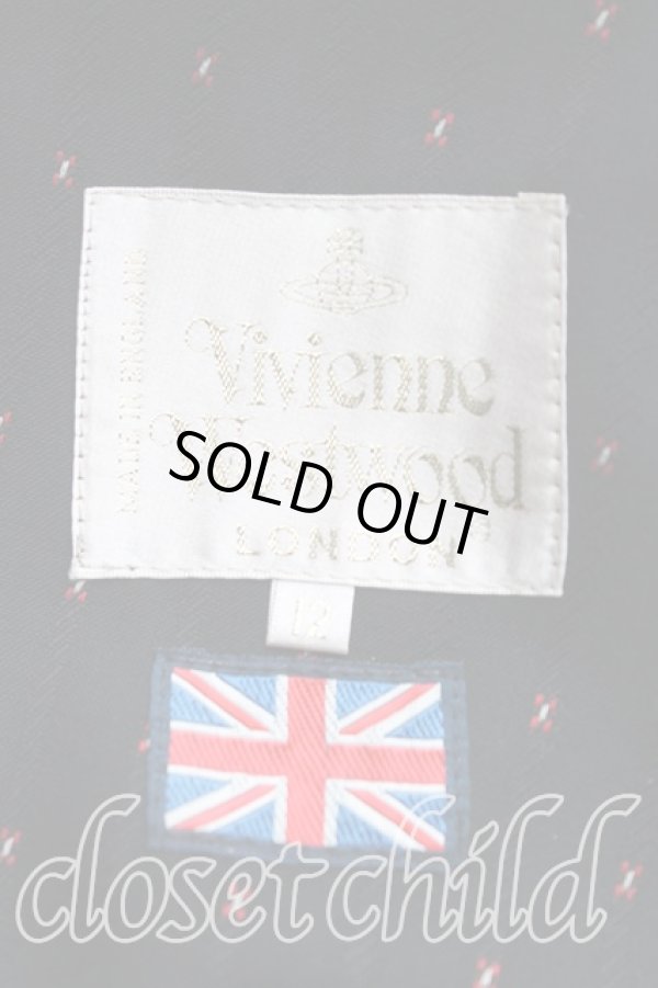 画像3: ヴィヴィアンウエストウッド 中古 / エナメルオーブボタンジャケット UK12 黒  H-24-10-20-002-jc-OD-ZH (3)