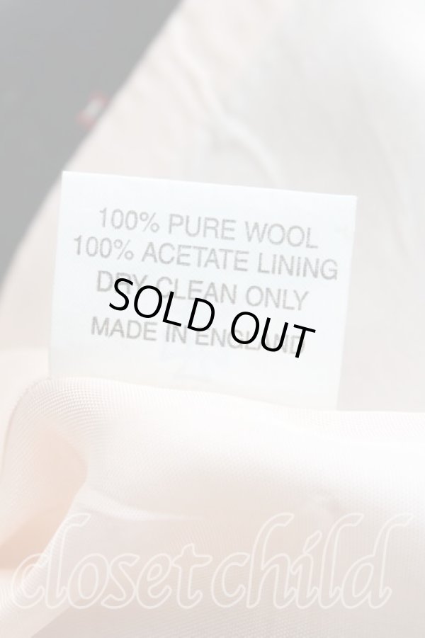 画像4: ヴィヴィアンウエストウッド 中古 / エナメルオーブボタンジャケット UK12 黒  H-24-10-20-002-jc-OD-ZH (4)