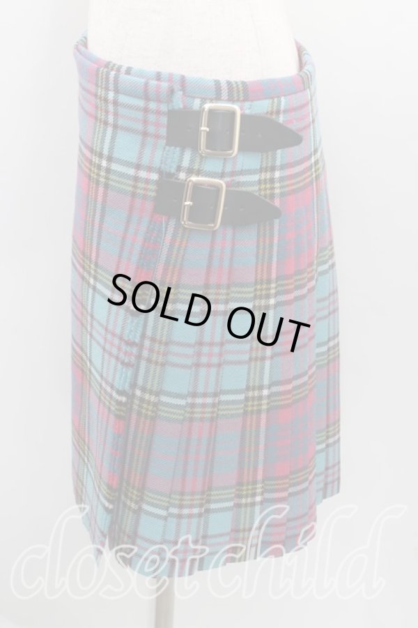 画像3: Worlds End 中古 //ブルーマックキルトスカート III 青  H-24-10-20-020-sk-OD-ZH (3)