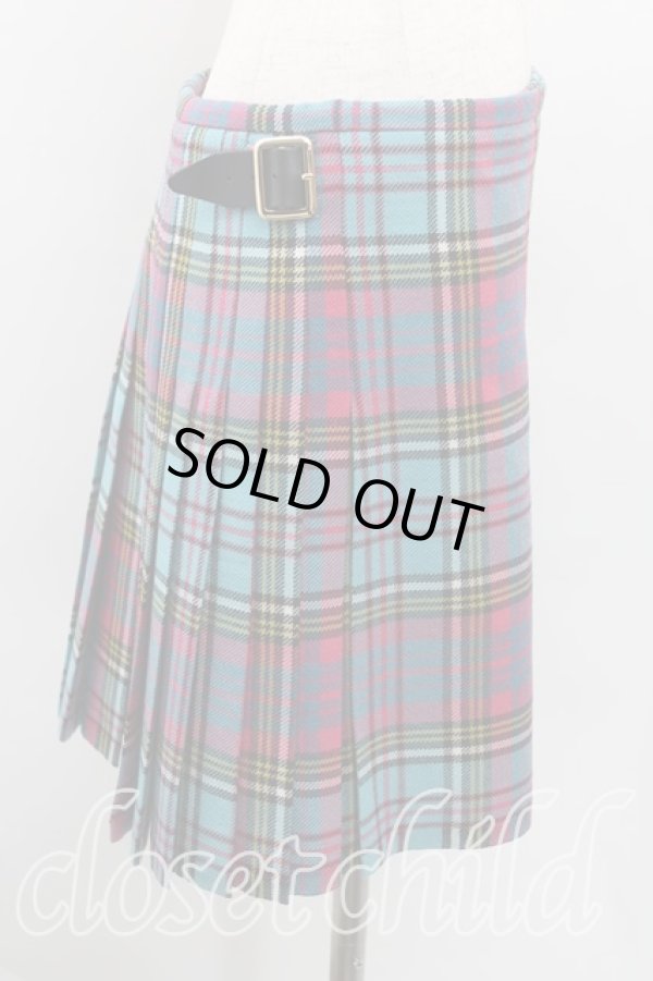 画像4: Worlds End 中古 //ブルーマックキルトスカート III 青  H-24-10-20-020-sk-OD-ZH (4)