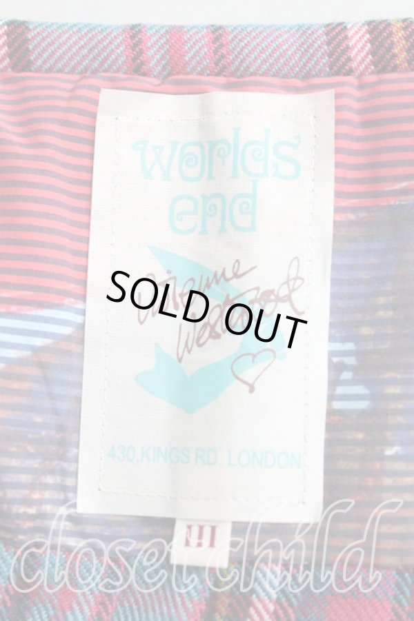 画像5: Worlds End 中古 //ブルーマックキルトスカート III 青  H-24-10-20-020-sk-OD-ZH (5)