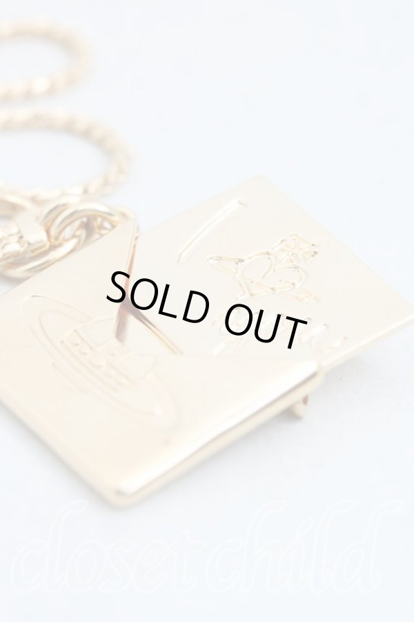 画像4: ヴィヴィアンウエストウッド 中古 / VALENTINES ENVELOPE ネックレス  ゴールド  H-24-10-27-029-nl-OD-ZH (4)