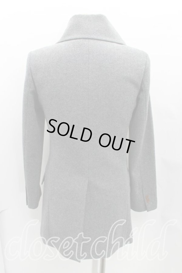 画像2: ヴィヴィアンウエストウッド MAN 中古 / CO/メルトンミントカラーコート 44 灰  H-24-10-27-004-co-OD-ZH (2)