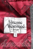 画像3: ヴィヴィアンウエストウッド MAN 中古 / CO/メルトンミントカラーコート 44 灰  H-24-10-27-004-co-OD-ZH (3)