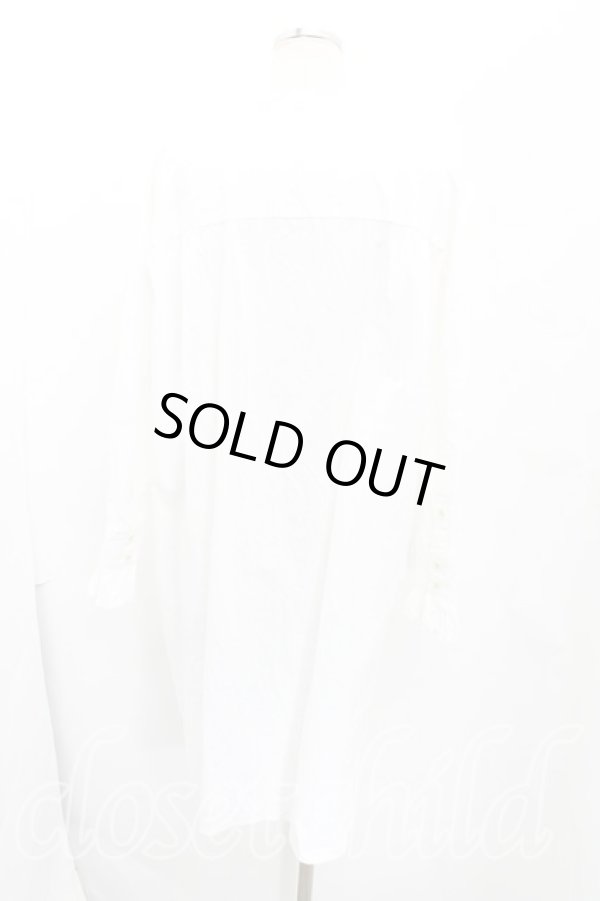 画像2: ヴィヴィアンウエストウッド 中古 / ビブハートシャツワンピース O/S 白  H-24-10-27-043-op-IN-ZH (2)