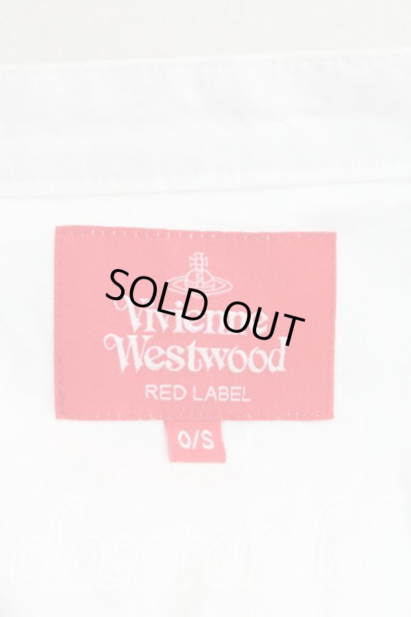 画像3: ヴィヴィアンウエストウッド 中古 / ビブハートシャツワンピース O/S 白  H-24-10-27-043-op-IN-ZH (3)