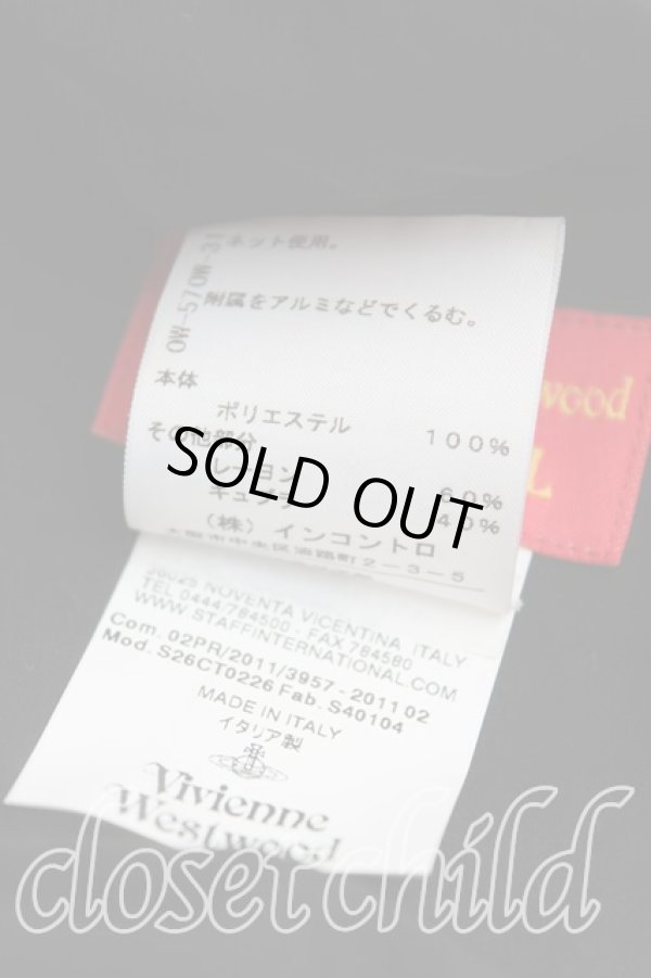 画像4: ヴィヴィアンウエストウッド 中古 / ワンショルダーミニドレス 38 黒  H-24-10-27-044-op-IN-ZH (4)