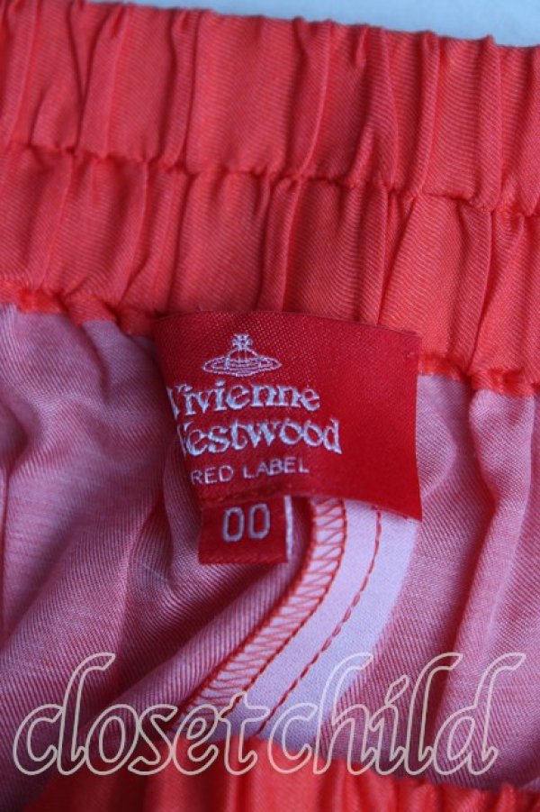 画像3: ヴィヴィアンウエストウッド 中古 / スプレーオーブパンツ 00 オレンジ  H-24-10-27-048-pa-IN-ZH (3)