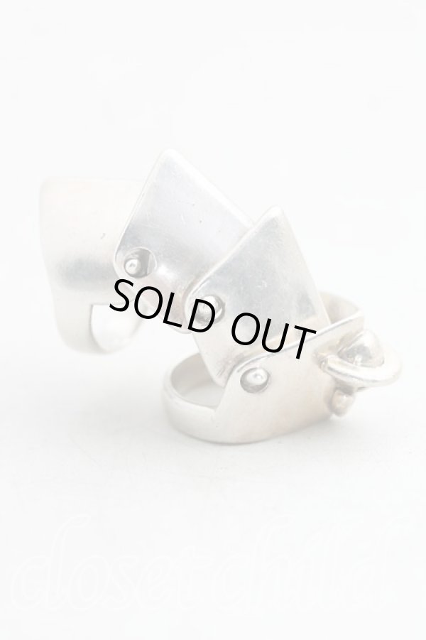 画像4: ヴィヴィアンウエストウッド 中古 / アーマーリング 9号 シルバー  H-24-11-03-060-rg-OD-ZH (4)