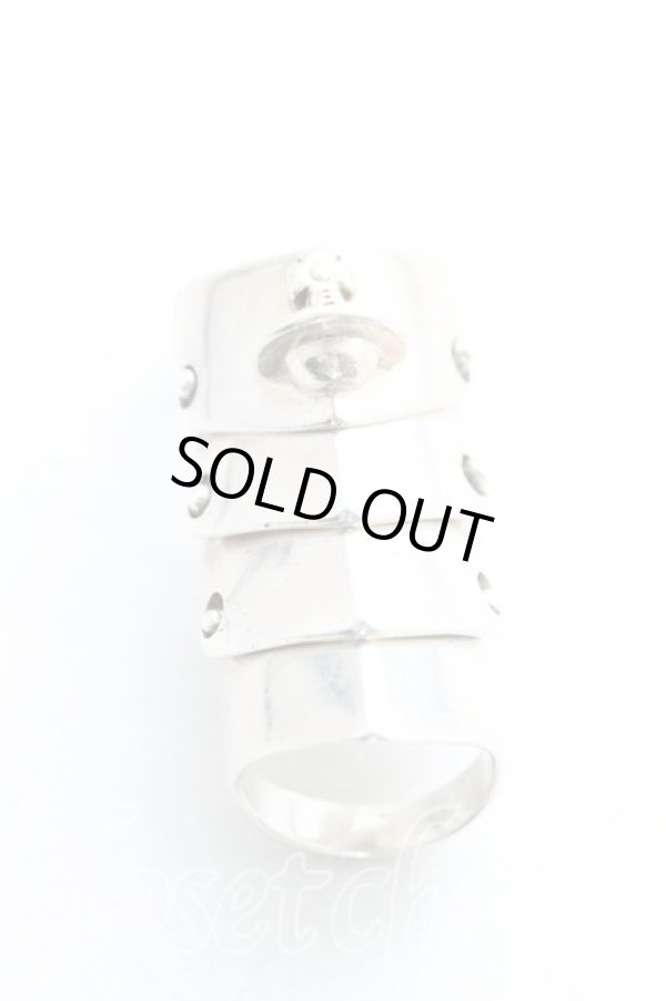 画像8: ヴィヴィアンウエストウッド 中古 / アーマーリング 9号 シルバー  H-24-11-03-060-rg-OD-ZH (8)