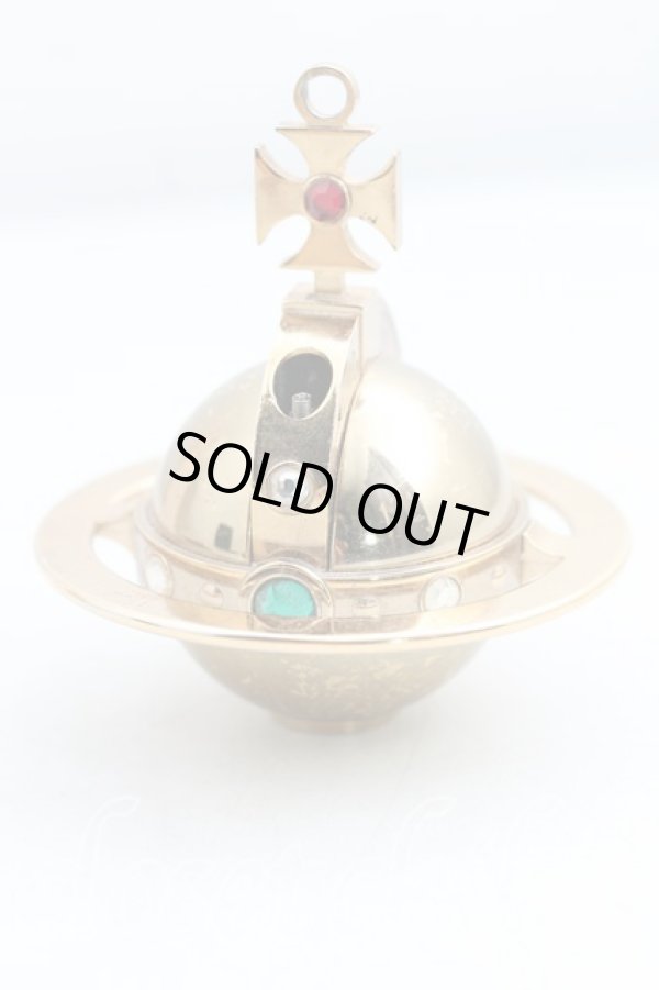 画像2: ヴィヴィアンウエストウッド 中古 / 【着火不可】ゴールドオーブライター  ゴールド  H-24-11-03-066-gd-IN-ZH (2)