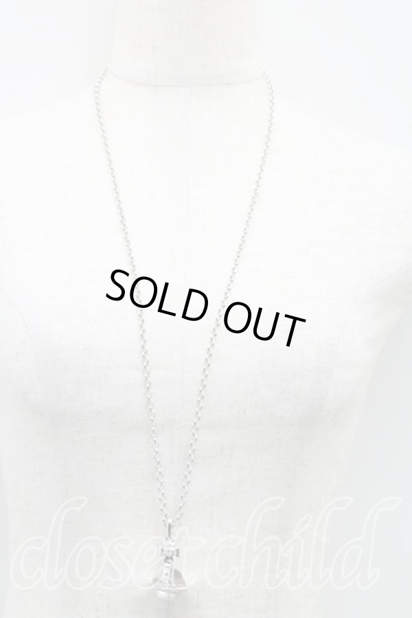 画像6: ヴィヴィアンウエストウッド 中古 / スモールオーブネックレス  シルバー  H-24-11-03-078-nl-IN-ZH (6)