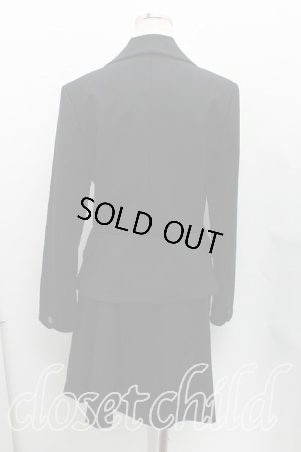 画像2: ヴィヴィアンウエストウッド 中古 / ラブジャケットセットアップ 3 黒  H-24-11-03-009-su-IN-ZH (2)