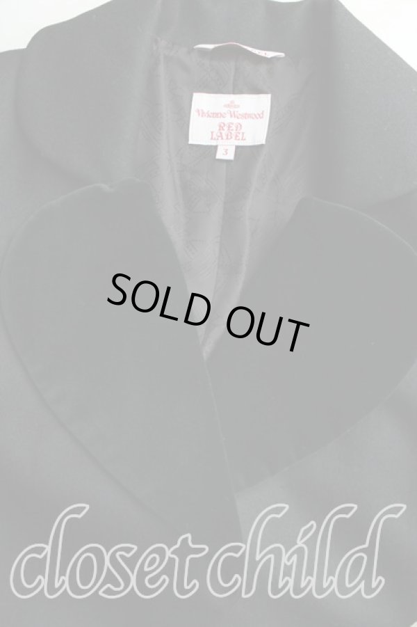 画像7: ヴィヴィアンウエストウッド 中古 / ラブジャケットセットアップ 3 黒  H-24-11-03-009-su-IN-ZH (7)