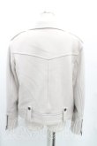 画像2: ヴィヴィアンウエストウッド 中古 / ハートスタッドライダースジャケット 02 灰  H-24-11-10-003-jc-OD-ZH (2)