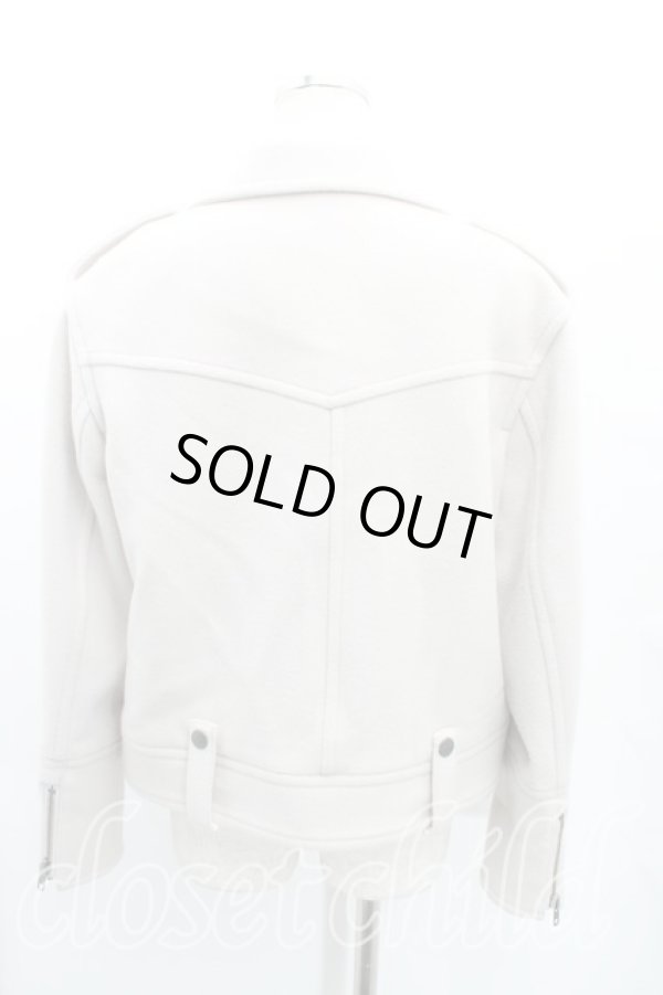 画像2: ヴィヴィアンウエストウッド 中古 / ハートスタッドライダースジャケット 02 灰  H-24-11-10-003-jc-OD-ZH (2)