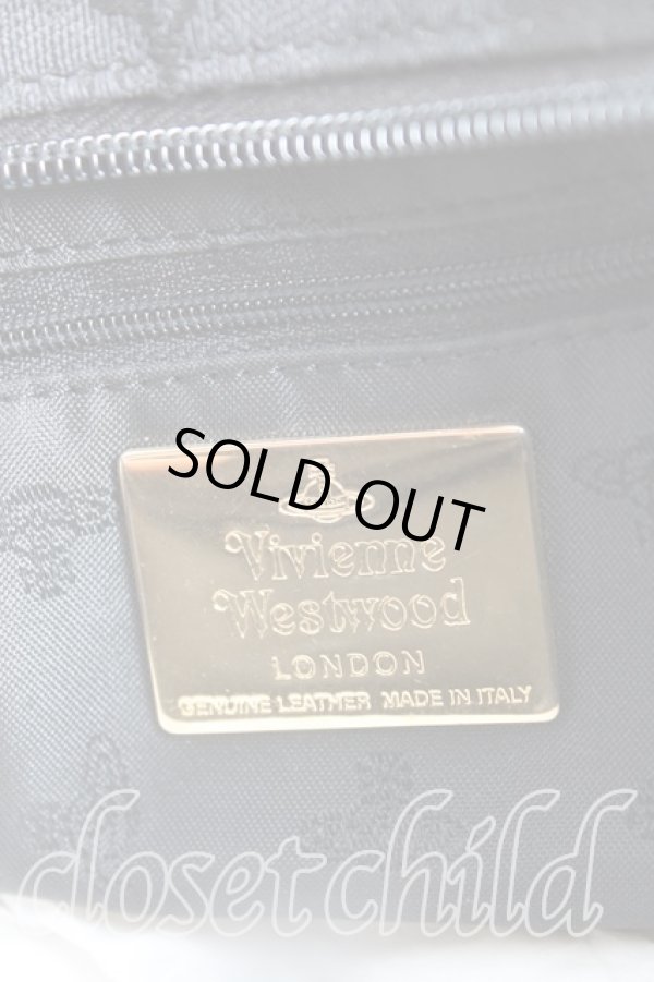 画像4: ヴィヴィアンウエストウッド 中古 / ゴブランローズヤスミンバッグ  黒  H-24-11-10-049-ba-IN-ZH (4)