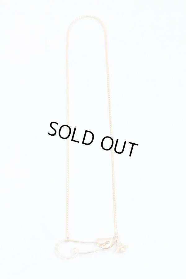 画像4: ヴィヴィアンウエストウッド 中古 / セーフティピンペイガンネックレス  ゴールド  H-24-11-10-064-nl-IN-ZH (4)