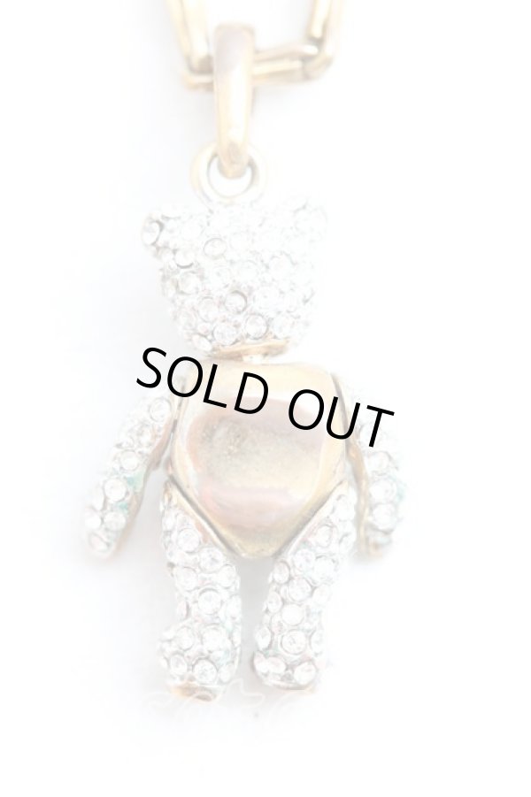 画像2: ヴィヴィアンウエストウッド 中古 / リトルテディベアネックレス  ゴールド  H-24-11-10-065-nl-IN-ZH (2)