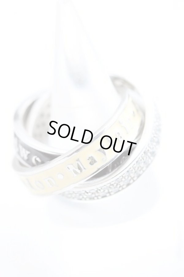 画像3: ヴィヴィアンウエストウッド 中古 / メイフェアリング M シルバー×茶  H-24-11-10-072-rg-IN-ZH (3)