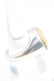画像3: ヴィヴィアンウエストウッド 中古 / エナメルオーブボタンリング M シルバー  H-24-11-10-073-rg-IN-ZH (3)