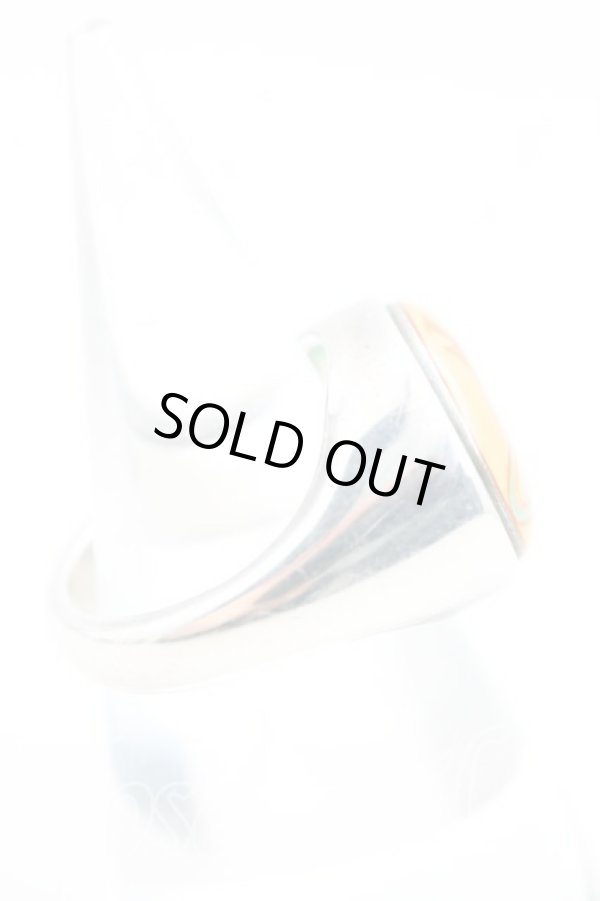 画像3: ヴィヴィアンウエストウッド 中古 / エナメルオーブボタンリング M シルバー  H-24-11-10-073-rg-IN-ZH (3)