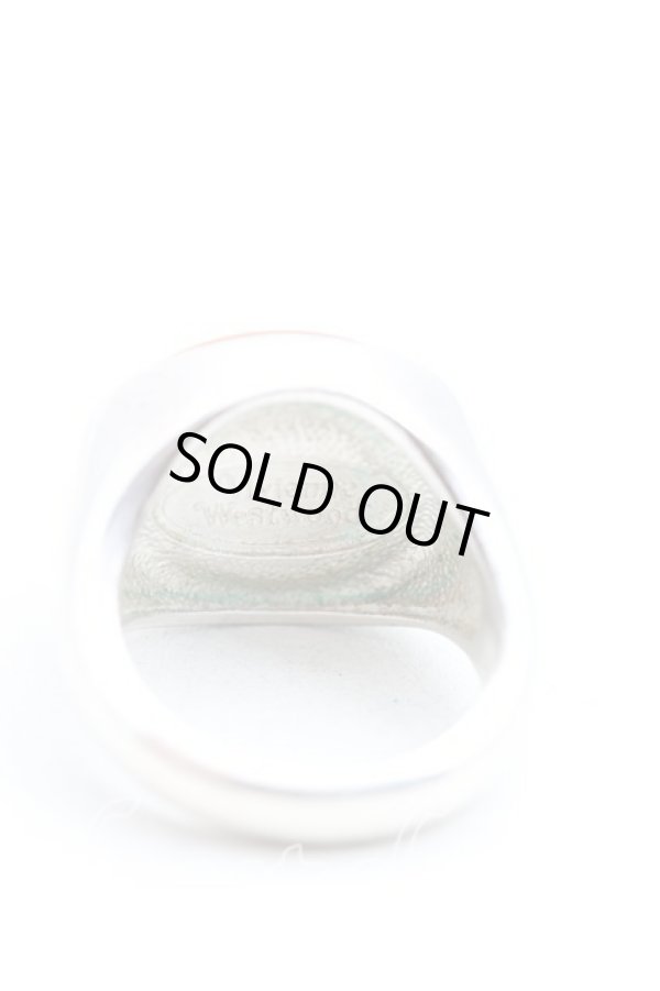 画像4: ヴィヴィアンウエストウッド 中古 / エナメルオーブボタンリング M シルバー  H-24-11-10-073-rg-IN-ZH (4)