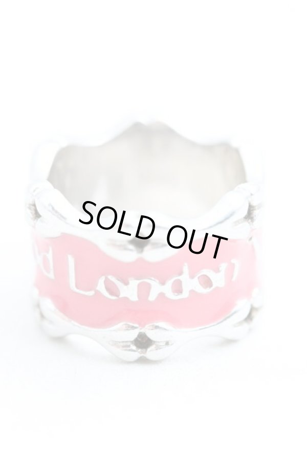 画像3: ヴィヴィアンウエストウッド 中古 / ボーンバンドリング S シルバー×ピンク  H-24-11-10-074-rg-IN-ZH (3)