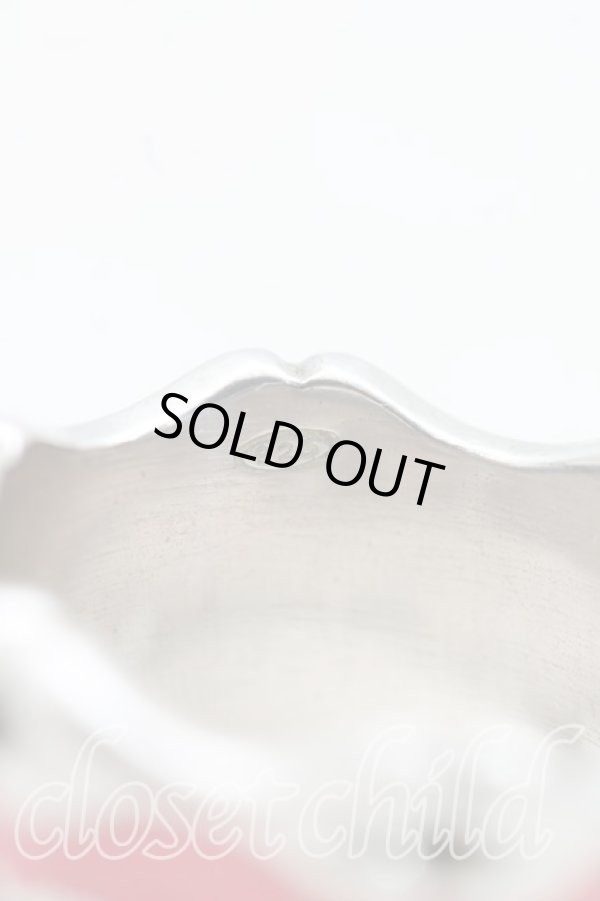 画像4: ヴィヴィアンウエストウッド 中古 / ボーンバンドリング S シルバー×ピンク  H-24-11-10-074-rg-IN-ZH (4)