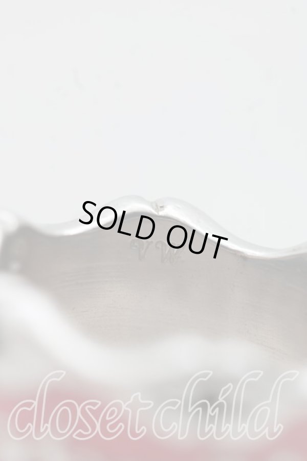 画像6: ヴィヴィアンウエストウッド 中古 / ボーンバンドリング S シルバー×ピンク  H-24-11-10-074-rg-IN-ZH (6)