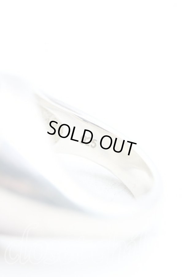 画像5: ヴィヴィアンウエストウッド 中古 / エナメルオーブボタンリング XS シルバー×紺  H-24-11-10-075-rg-IN-ZH (5)