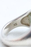 画像6: ヴィヴィアンウエストウッド 中古 / エナメルオーブボタンリング XS シルバー×紺  H-24-11-10-075-rg-IN-ZH (6)