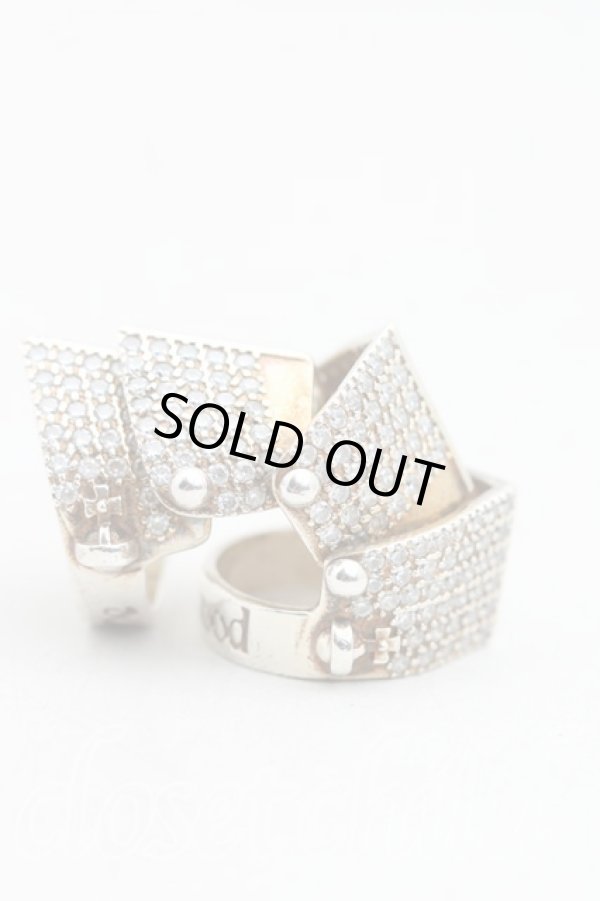 画像3: ヴィヴィアンウエストウッド 中古 / ディアマンテアーマーリング M シルバー  H-24-11-10-079-rg-OD-ZH (3)