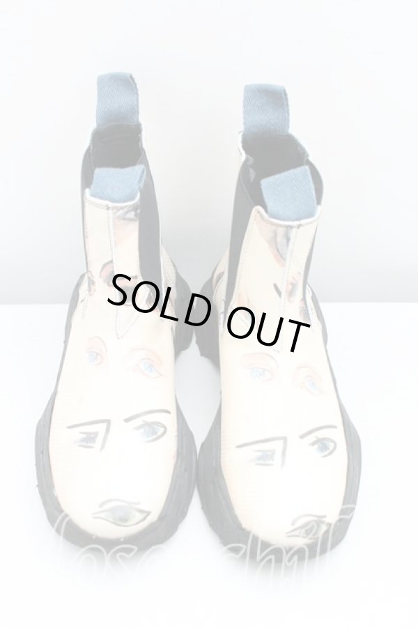 画像2: ヴィヴィアンウエストウッド 中古 / ROMPER CHELSEA BOOT 38 ベージュ  H-24-11-10-080-sh-IN-ZH (2)