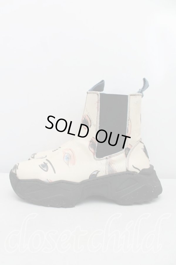 画像3: ヴィヴィアンウエストウッド 中古 / ROMPER CHELSEA BOOT 38 ベージュ  H-24-11-10-080-sh-IN-ZH (3)