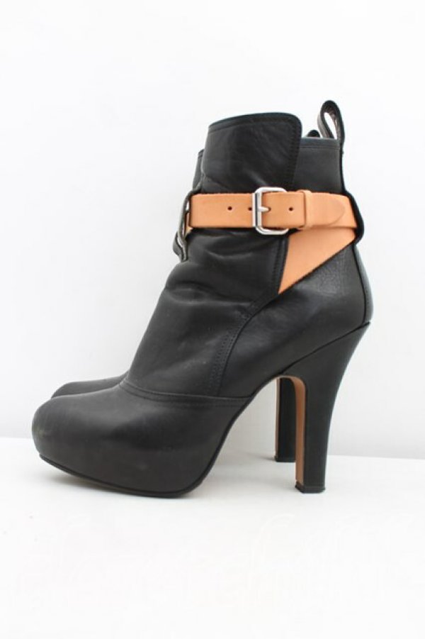 画像3: ヴィヴィアンウエストウッド 中古 / ジョッパーブーツ 38 黒  H-24-11-10-083-sh-OD-ZH (3)