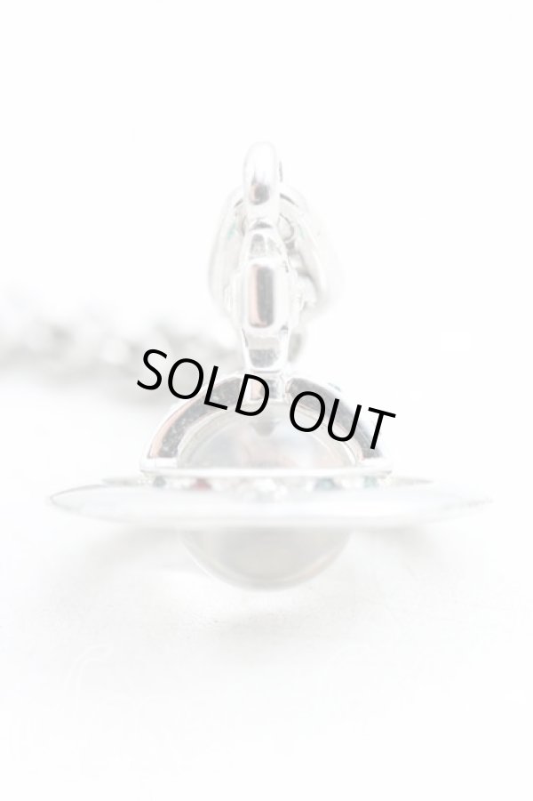 画像2: ヴィヴィアンウエストウッド 中古 / タイニーオーブネックレス  シルバー  H-24-11-17-028-nl-OD-ZH (2)