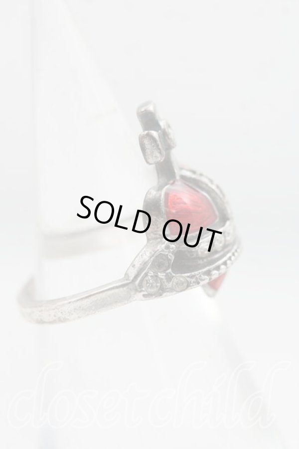 画像3: ヴィヴィアンウエストウッド 中古 / ディアマンテハートリング XS シルバー  H-24-11-17-029-rg-IN-ZH (3)