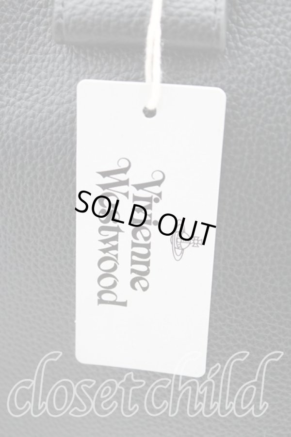 画像4: ヴィヴィアンウエストウッド 中古 / TEDDY TOTE BAG  黒  H-24-11-17-003-ba-IN-ZH (4)