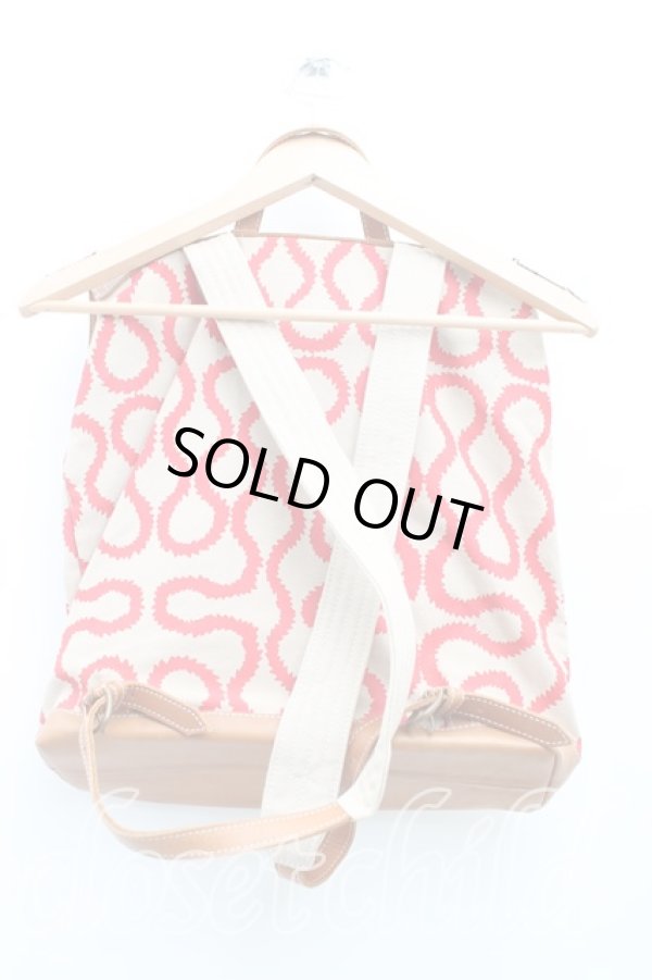 画像2: ヴィヴィアンウエストウッド 中古 / スクイグルアフリカリュック  茶  H-24-11-17-004-ba-IN-ZH (2)