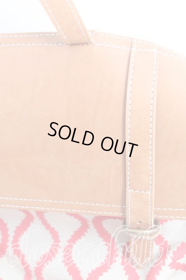 画像6: ヴィヴィアンウエストウッド 中古 / スクイグルアフリカリュック  茶  H-24-11-17-004-ba-IN-ZH (6)