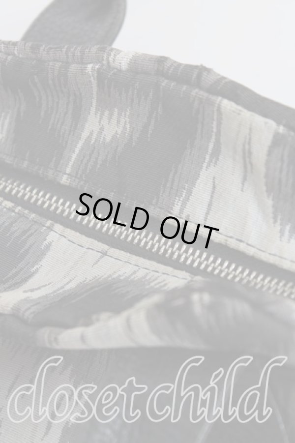 画像5: ヴィヴィアンウエストウッド 中古 / レオパードヤスミンバッグ  黒  H-24-11-17-005-ba-IN-ZH (5)