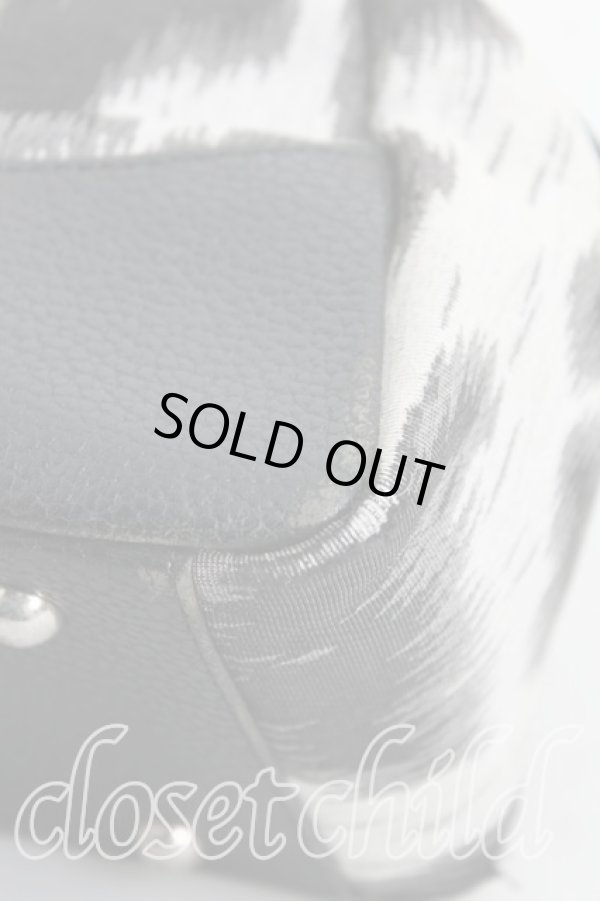 画像6: ヴィヴィアンウエストウッド 中古 / レオパードヤスミンバッグ  黒  H-24-11-17-005-ba-IN-ZH (6)