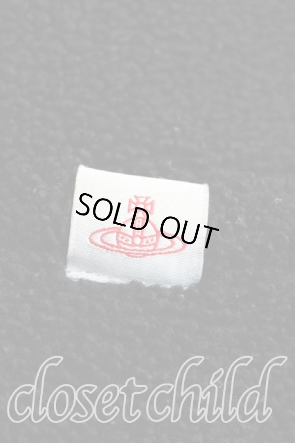 画像7: ヴィヴィアンウエストウッド 中古 / ボアジップジャケット 00 黒  H-24-11-17-063-jc-IN-ZH (7)