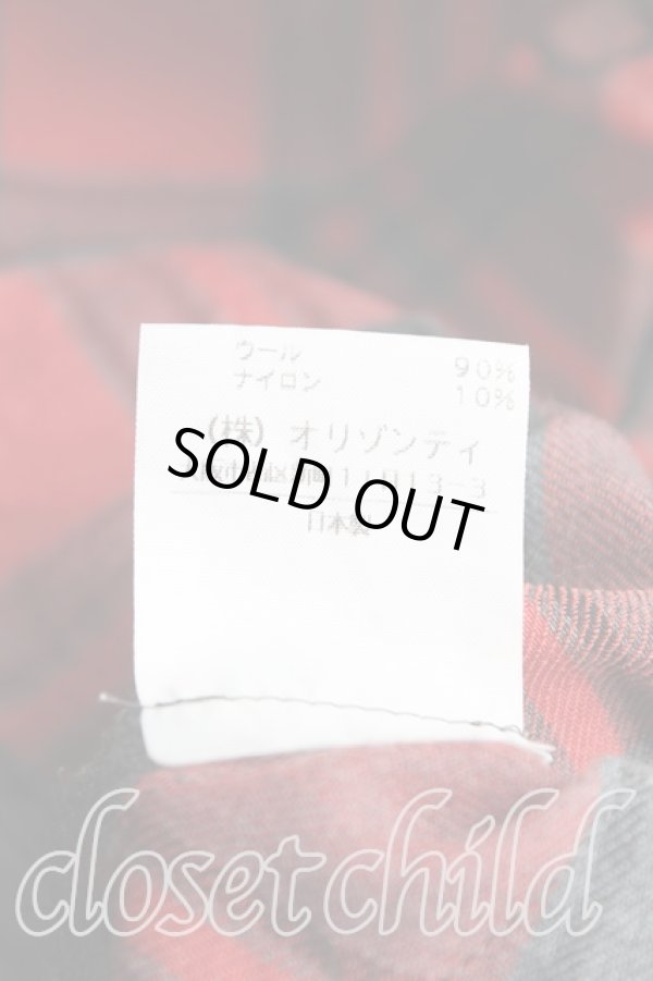 画像4: ヴィヴィアンウエストウッド 中古 / タータンチェックパンツ 2 赤  H-24-11-17-066-pa-IN-ZH (4)